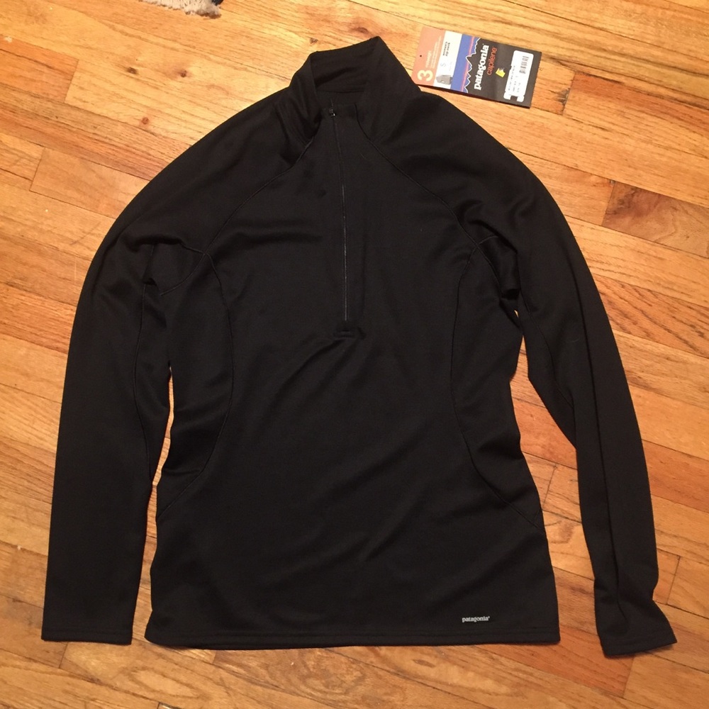 Patagonia capilene 3 zip neck small